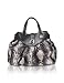 Francesco Biasia Kel - Python and Leather Large Tote Bag Roccia