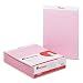 ~:~ UNIVERSAL PRODUCTS ~:~ Colored Perforated Note Pads, Wide Rule, Letter, Pink, 50-Sheet, Dz