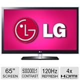 LG Infinia 65LW6500 65-Inch Cinema 3D 1080p 120 Hz LED-LCD HDTV with Smart TV and Four Pairs of 3D Glasses