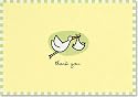 Baby Stork Thank You Notes (Note Card Series)