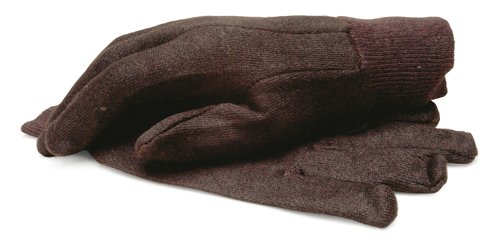 RoadPro RPBJWG-2 Men's Brown Large Jersey Work Glove