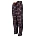 Denver Broncos Navy Blue Plaid Gridiron Flannel Pants
