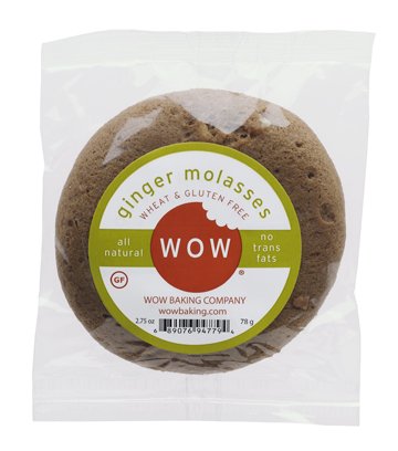 Childrens Toyshop  Gourmet Food : WOW Baking- Ginger Molasses Cookie, All Natural, Wheat & Gluten Free, 2.75 oz cookie