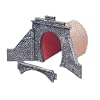 FALLER 120559 - Tunnelportal f�r Dampf- und E-Lok, 1- und 2- gleisig