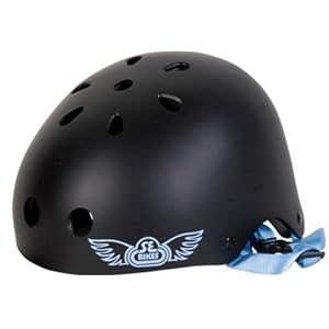SE Bikes Ripper Men's BMX Helmet - One Size Fits All - Black / Blue
