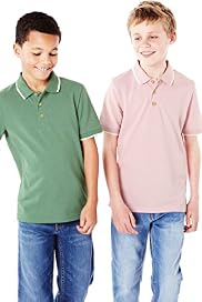 2 Pack Piqué Polo Shirt