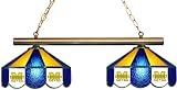 NCAA Michigan Wolverines 2-Light Game Table Lamp