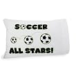 Autograph Soccer Pillowcase