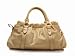 Designer Leder Handtasche beige