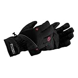 Manzella Men's Heavyweight GORE-TEX Runner Glove Size: M, Color: Black