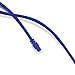 GearIT Cat5e Ethernet Patch Cable 1 Foot - Snagless RJ45 Computer LAN Network Cord, Blue