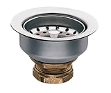 Moen 22036 3-1/2-Inch Composite Drain Assembly, Stainless