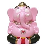 夢をかなえるゾウ ガネーシャ 貯金箱 (ピンク)