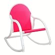 Hoohobbers Pink Canvas Rocking Chair