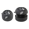 GSI Super Quality Mini Hamburger Capsule Speaker - for iPod/MP3/MP4/Computer/Laptop/Notebook/Audio/Gaming-Devices/PDA - Black