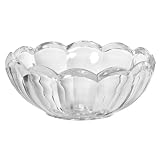 Plastic Dessert Bowl Set of 6 - Clear (6x5