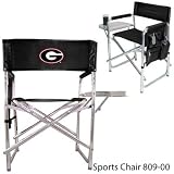 Georgia Bulldogs NCAA Sports Chair (Black)