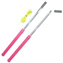 Babache Energy diabolo handsticks - UV Pink
