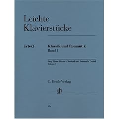 Leichte Klavierst�cke, Klassik und Romantik Band I - Sehr leicht / ziemlich leicht -