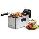 MaxiMatic EDF-3500G Elite Platinum 3-1/2-Quart Deep Fryer, White