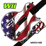 Skin Decal Cover for GUITAR HERO 3 III Nintendo Wii Les Paul - American Pri ....