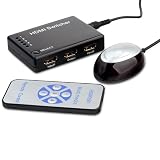 eSecure - 5 Port HDMI Full HD 1080P v1.3 Switch Switcher + Remote **FREEPOST**