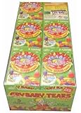 Cry Baby Tears Extra Sour Candy, Five Flavors, 1.9-ounce Boxes (Pack of 24)