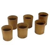 Mise en bouche - Verrines en bambou x6