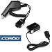 2 Pieces Value Combo Of LG VX6000, VX4500, G4011, G4010, L1200, C1300, G4015, L1150, G4020, L1400, A7110, F9100, C1500, C2000, F7200, CE500, F9200, CU320, CG300, CG225, CU500 Audiovox CDM-105, CDM-7000 Vehicle Power Charger with IC Chip + Home Travel Wall Plug In Ac Charger