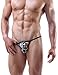Dominik Mens Low Rise Sexy Thong Jock Pouch G-String