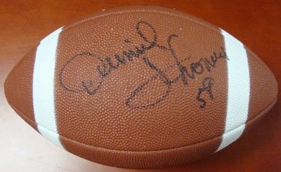 Derrick Thomas Autographed/Hand Signed Wilson NFL Football Rookie Signature PSA/DNA #K76624