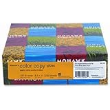 Mohawk Color Copy Gloss Cover Paper, 100lb, 96 Brightness, White, Letter, 250 Sheets