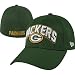 NFL Unisex Adult Green Bay Packers Draft 3930 Cap (Green, Large/X-Large)