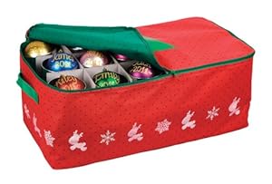 Storage ornament christmas box organizer containers boxes holiday depot neu Christmas Ornament Storage Box