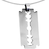 Handcrafted Steel Razor Blade Wire Choker