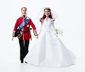 Royal Wedding Dolls | Princess Catherine Wedding Doll and Prince William Doll | Limited Edition Kate Middleton Bride Collector's Doll