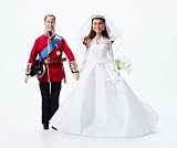 Royal Wedding Dolls | Princess Catherine Wedding Doll and Prince William Doll | Limited Edition Kate Middleton Bride Collector's Doll