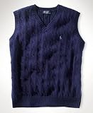Ralph Lauren - Polo by Ralph Lauren Little Boy Cotton Cable Sweater Vest