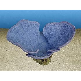 Nature's Image Artificial Corals: Bowl Turbinaria Blue by