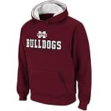 NCAA Mississippi State Bulldogs Maroon Sentinel Pullover Hoodie Sweatshirt