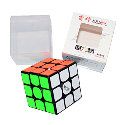 CuberSpeed New QiYi Thunderclap V2 3x3 Black Magic cube MoFangGe Leishen qiyi Thunderclap 3x3 V2 3x3x3 speed cube puzzle