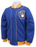 Milwaukee Brewers Pullover Jacket - Medium