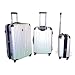 Spinner 4-Wheel Drive 3-pc. Luggage Set - Silver