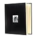KVD Kleer-Vu Deluxe Albums, Leatherette Collection, 500 Photos, Photo Album Window Frame on Front Cover, Black