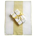 Tadpoles Basics Yellow Gingham Burping Cloths - 3-pk.