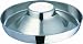 Indipets Extra Heavy Stainless Steel Puppy Saucer with Raised Center 11-Inch Diameter