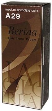 Berina Hair Professional Permanent Color 'A29' (Medium Chocolate) by Noomnote