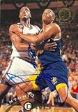 Antonio Davis Autographed/Hand Signed Basketball Card (Indiana Pacers) 1994 Topps Stadium Club #121