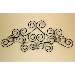 Wandkerzenhalter Kerzenhalter Wandleuchter aus Metall "Vogel"