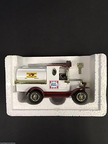 Golden Wheel 1/24 1925 Ford T Good Humor Delivery Tanker Truck Diecast Coin Bank (Case Pack 6)